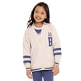 thumbnail image 2 of Bluey Girls Varsity Cardigan Sweater with Long Sleeves, Sizes 4-16, 2 of 6