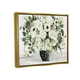 thumbnail image 4 of Stupell Industries White Blooming Blossoms Botanical & Floral Painting Gold Floater Framed Canvas Art Print Wall Art, 31 x 25, 4 of 10