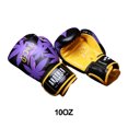 thumbnail image 4 of Guantes De Boxeo Guantes de boxeo de PU transpirables, guantes de combate de entrenamiento, duraderos para suministros deportivos, 4 of 8