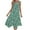 Mint Green, variant on Summer Sun Dresses for Womens 2026 Plus Size Fashion Print Sleeveless Pocket Irregular Hem Round Neck Dress