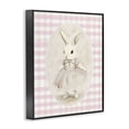 thumbnail image 2 of Stupell Industries Cottage Sweet Pink Girl Bunny Black Framed Giclee Art, 16 x 20, by Arlington Prints, 2 of 8
