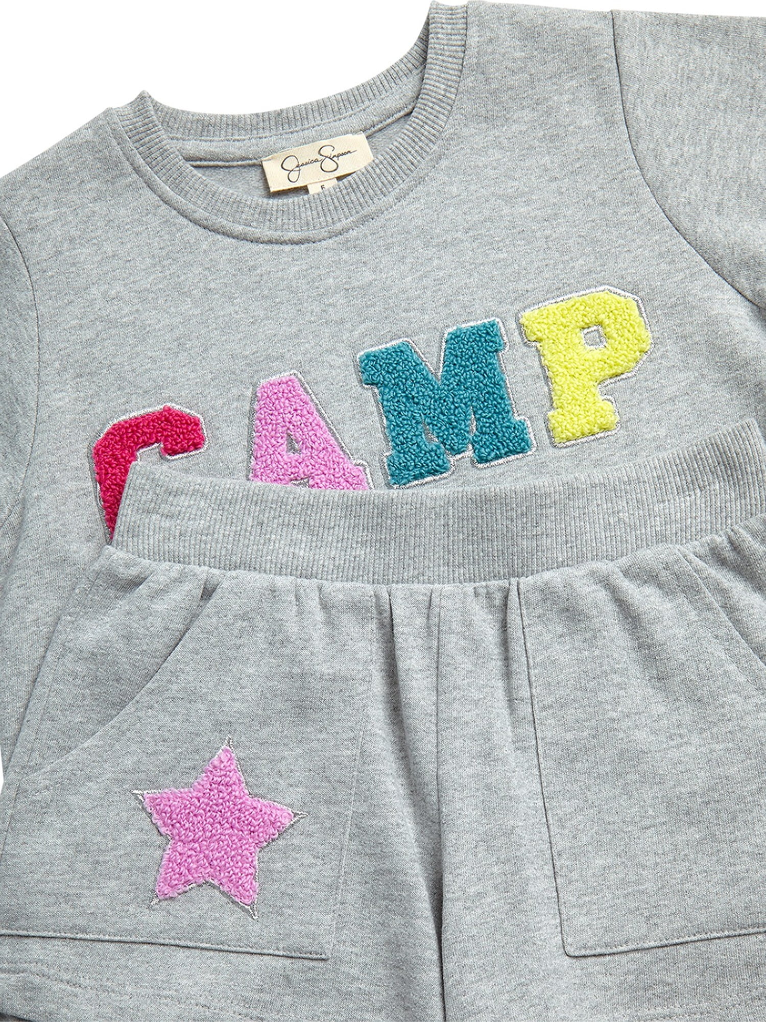 Jessica Simpson French Terry Short Setm Size 4-12