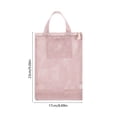 thumbnail image 3 of Toiletry Bag Travel Mesh Hand Storage - Breathable Drainage Fitness Bag Waterproof Wear-Resistive Polyester Large Capacity Portable Carry, Pink, JKODE, 3 of 6