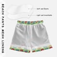 thumbnail image 3 of FORMRS Boys Swim Trunks Quick Dry Mesh Lining Beach Boardshorts, Sizes XS-XL, Cute Monsters Pattern, 3 of 7