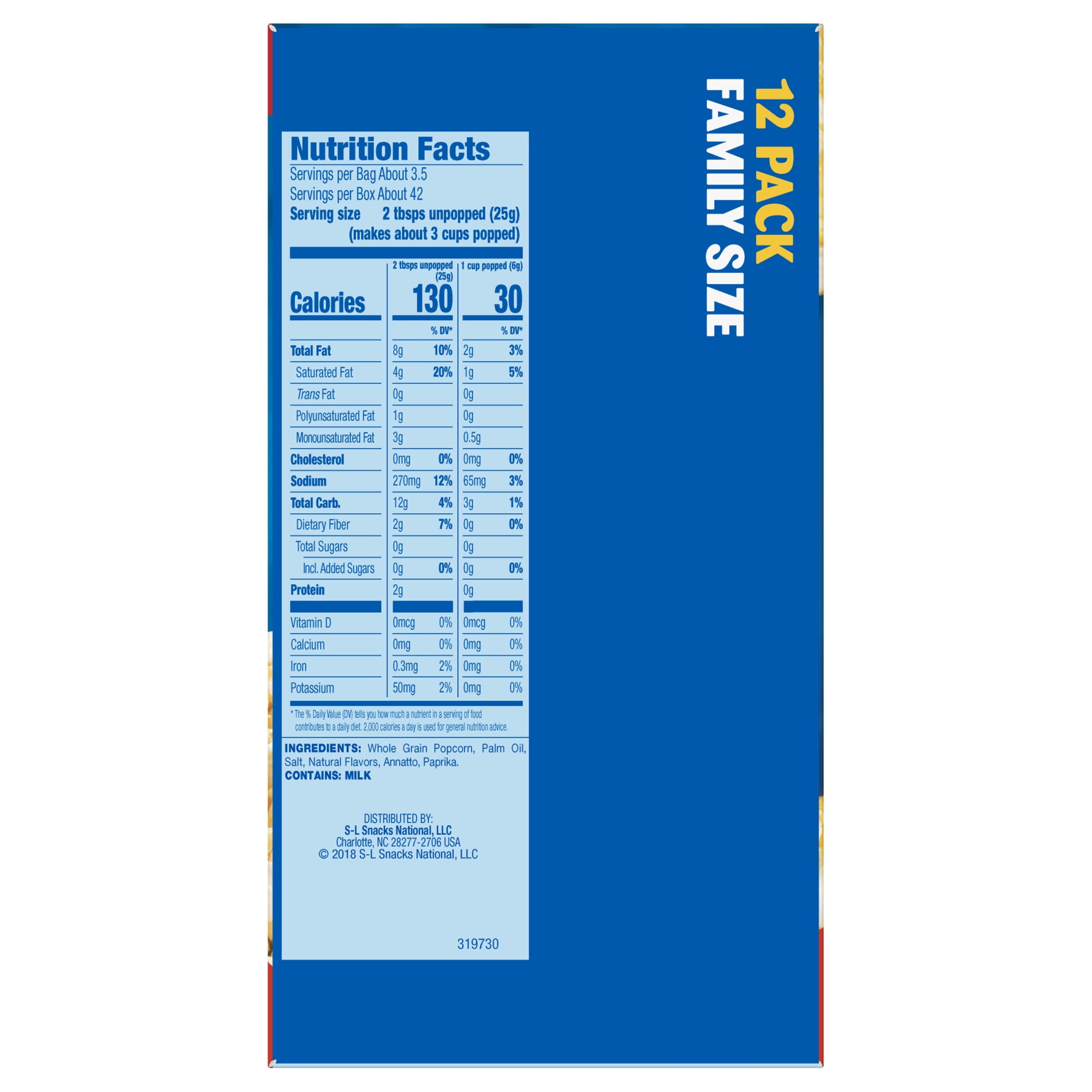 Pop Secret Microwave Popcorn Extra Butter 3 2 Oz 12 Ct