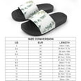 thumbnail image 2 of GZHJMY Stylish Slides for Women Men, Watercolour Vine Leaves Soft Flexible Slip-on Sandals Slippers, 2 of 7