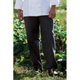 thumbnail image 1 of Uncommon Threads 4003-3705 Yarn Dyed Baggy Chef Pant in Grey Triple Pinstripe - XLarge, 1 of 1