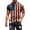 Blue, variant on Men's USA Flag 4th of July Men's Casual Top Patriotic Graphic Print Crew Neck Short Sleeve Summer Daily Wear Tee