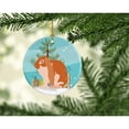 thumbnail image 2 of English Lop Rabbit Christmas Ceramic Ornament, 2 of 3