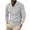 Gray, variant on Jalioing Men's Long Sleeve Shirts Dressy Fashion Solid Color Collared Golf Shirts Casual Business Work Tops