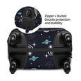 thumbnail image 4 of Bixox Washable Galaxy2 Printed Luggage Cover, Fashion Suitcase Protector Fits for Medium luggage, 4 of 8