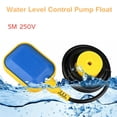 thumbnail image 4 of Interruptor De Nivel De Flotador De Cable Bomba De Agua De Control Automático Interruptor De Flotador De Torre De Agua Controlador De Nivel De Tanque De Agua Sensor Bomba De Fluido Líquido Vogacara HA017129-00, 4 of 6