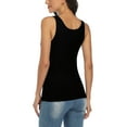 thumbnail image 5 of Beautyin Camisole for Women Slim-Fit V-Neck Soft Undershirt, 5 of 6