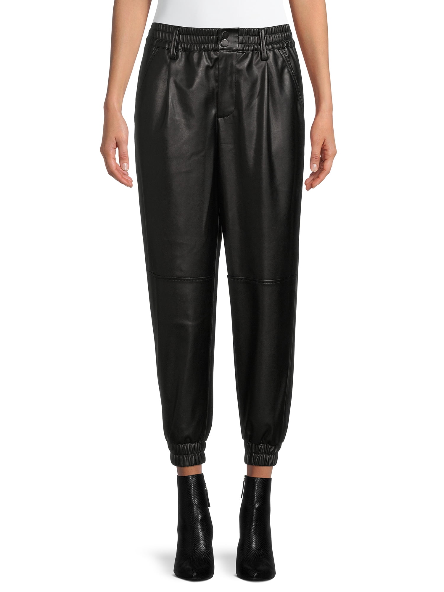 No Boundaries Juniors' Faux Leather 