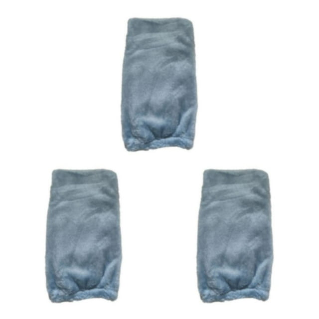 Transemion Skin Friendly Warm Knee High Socks For Gentle And Soft Feel Comfortable Acrylic light blue 3Set