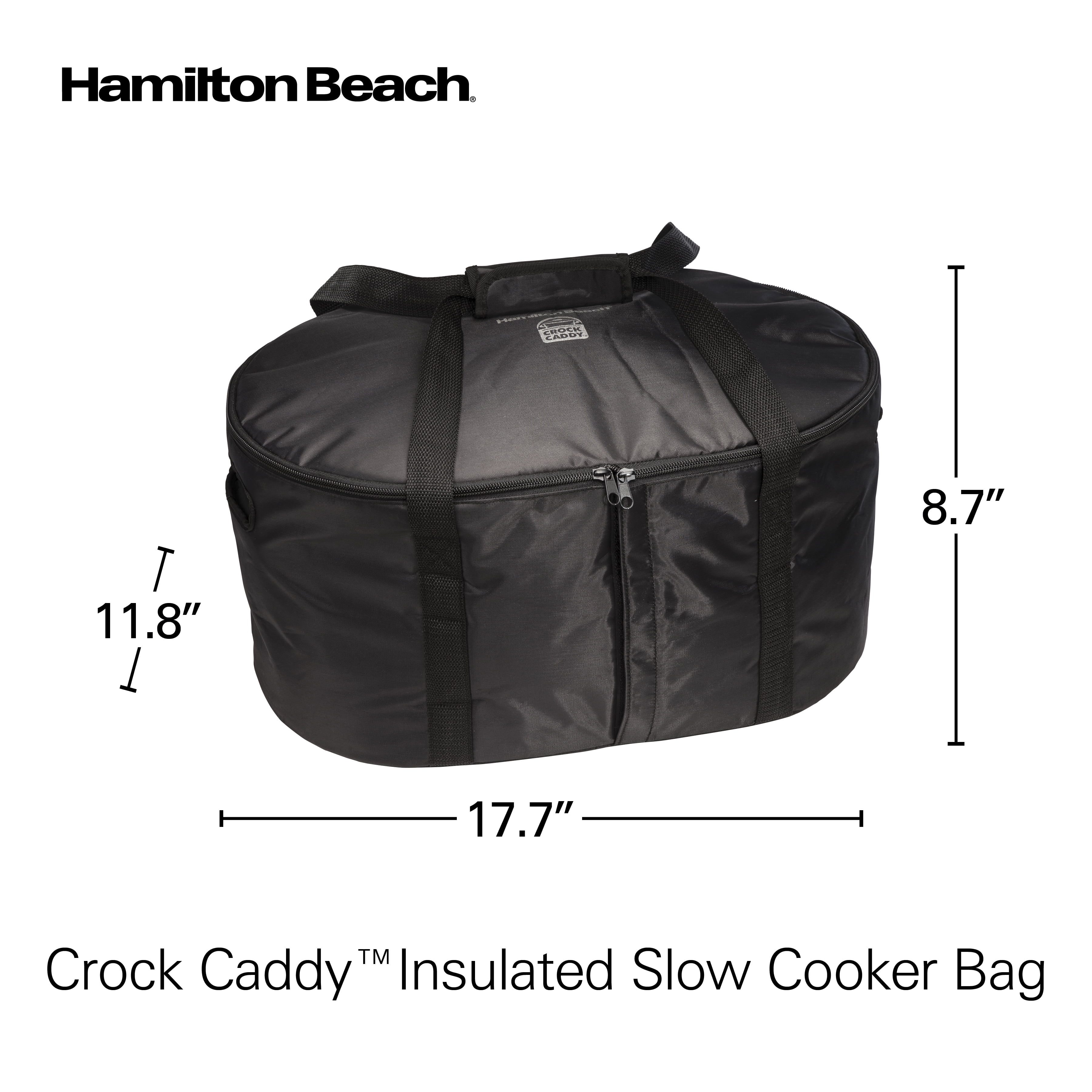 Hamilton Beach® Crock Caddy™ Insulated Slow Cooker Bag 33002, Color: Black  - JCPenney
