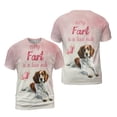 thumbnail image 3 of Every Fart is Love Note Brittany Spaniel Guilty Face Happy Valentine's All Over Print 3D Shirt Unisex Merch Brittany Dog Lover Gifts Idea - 01016, 3 of 6