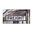 thumbnail image 2 of Gango Home Decor Freight Sign by Kathy Mahan (Printed on Paper); One 36x18in Fine Art Paper Giclee Print, 2 of 4