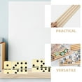 thumbnail image 3 of 1Pack Wooden Domino Storage Holder Modern Features for Adults Domino Tray, 3 of 9