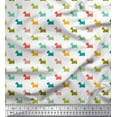 thumbnail image 1 of Soimoi Cotton Voile Fabric Havanese Dog Decor Fabric Printed Yard 42 Inch Wide, 1 of 3