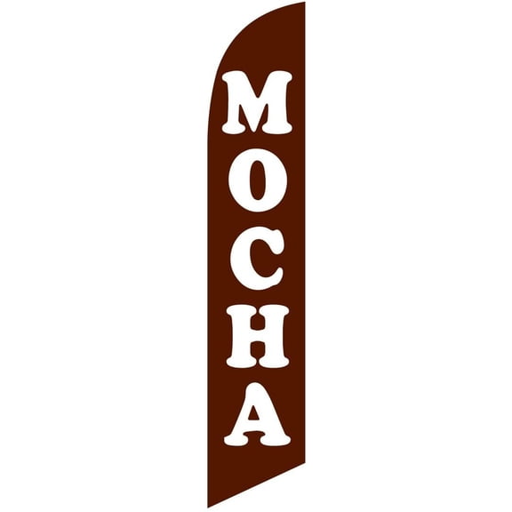 Mocha Feather Banner Swooper Flag, Replacement Flag Only
