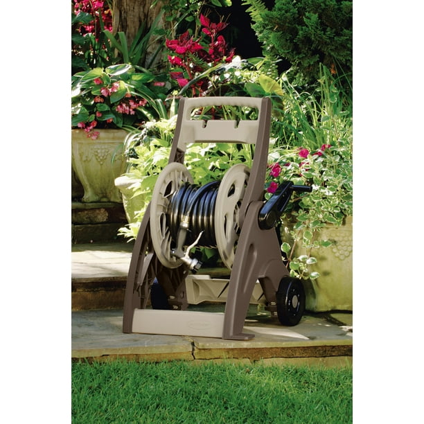 Suncast Plastic Hose Reel Cart - Walmart.com - Walmart.com