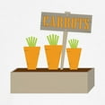 thumbnail image 3 of CafePress - Planted Carrots Maternity T Shirt - Cotton Maternity T-shirt, Cute & Funny Pregnancy Tee, 3 of 4