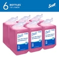thumbnail image 2 of Recargas de jabón de manos en espuma Scott con humectantes 1,0 L (6 botellas), 2 of 9