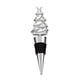 thumbnail image 4 of Tapón decorativo para botella de vino de Navidad, reutilizable, accesorio multiusos Plateado, 4 of 9
