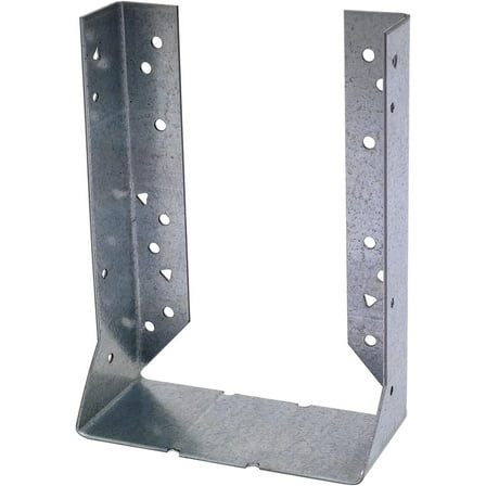 Simpson Strong-Tie HUC ZMAX Galvanized Face-Mount Concealed-Flange Joist Hanger for 6x10