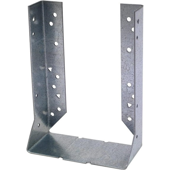 Simpson Strong-Tie HUC ZMAX Galvanized Face-Mount Concealed-Flange Joist Hanger for 6x10