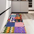 thumbnail image 4 of Pioneer Flower Floral Print Pattern Kitchen Rug Mat,Kitchen Runner Rugs Non Skid Washable,Decorative Kitchen Floor Mats for Kitchen,Sink,Laundry,17"X47", 4 of 5