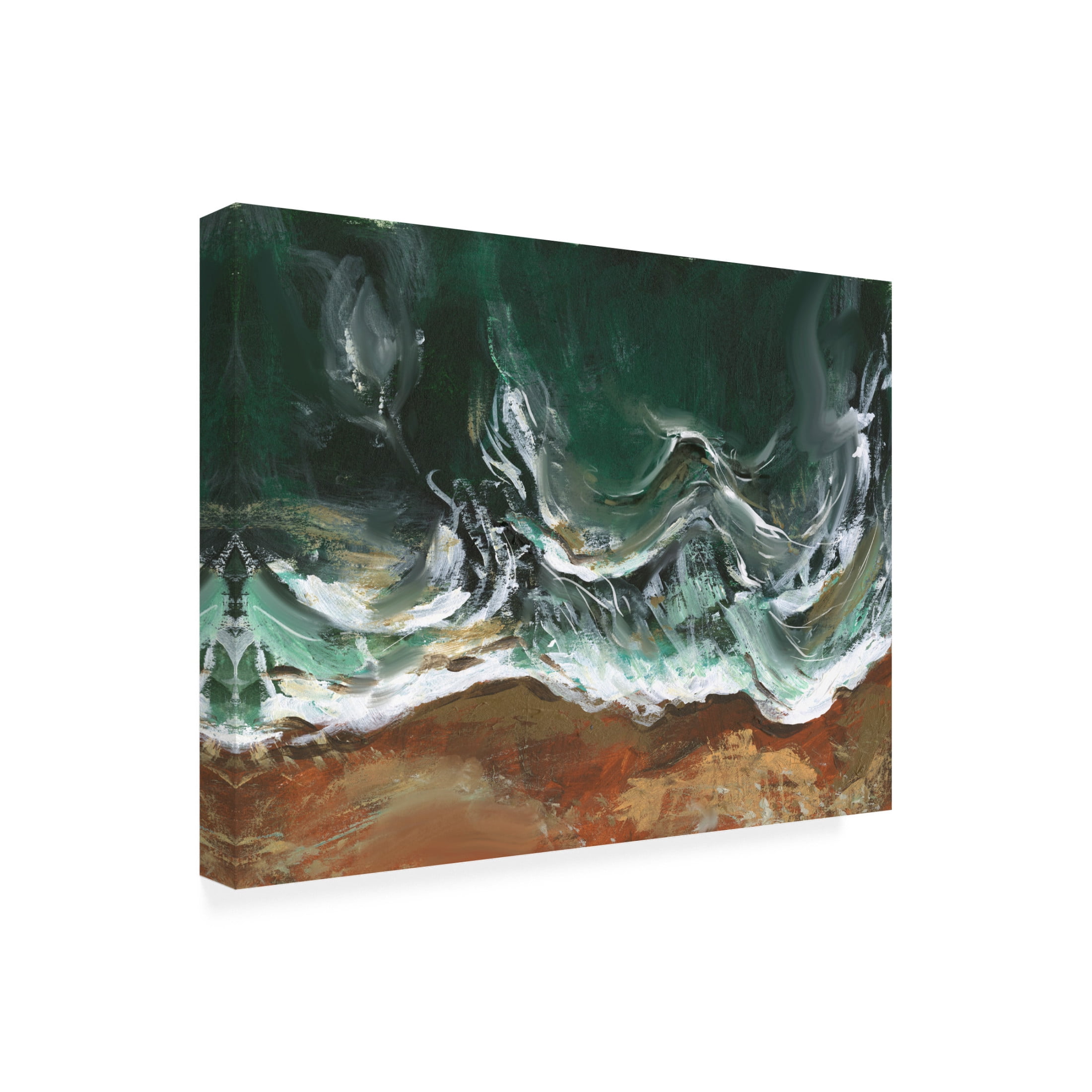 Canvas Wall Art - Melissa Wang 'Wind Melody II' Wall Art for Living Room, Bedroom, or Office Décor by Trademark Fine Art - 19 x 14 Inches