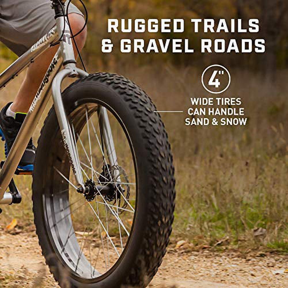 Mongoose men's malus 26 in fat tire bicycle new arrivals
