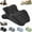 Black, variant on Multi-functional Couple Support Pillow, featuring a 27-degree inclined design, non-slip and waterproof pillowcase, and ergonomic design, is ideal for intimate moments and reading.