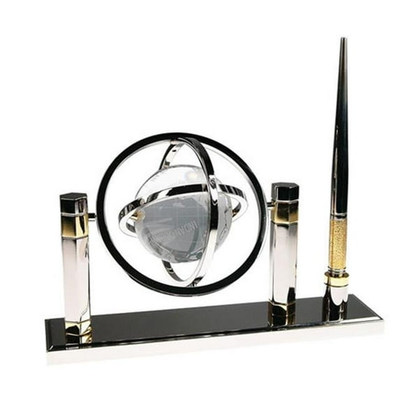 Bluestone Designs W352 Crystal Globe Pen Stand