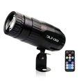 thumbnail image 1 of Pinspot Light with Remote, JLPOW Super Bright Mirror Ball Spotlight, Mini 15W RGBW LED Beam Spot lights Stage Effect Lighting, Best for DJ, 1 of 7