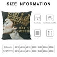 thumbnail image 5 of ARISTURING Black Queen Pillow Covers Set - Cool Teenage Girl Gifts,Decorative Crown Pillow Covers, Gifts, Girl Gifts, Decor for, 5 of 5