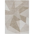 thumbnail image 2 of Addison Rugs Chantille Indoor/Outdoor Transitional Geometric Taupe Washable Rectangle Rug, 5' x 7'6", 2 of 5