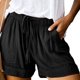 thumbnail image 4 of Pantalones cortos con cordón para mujer Pantalones cortos casuales con cintura elástica de verano con cordones elásticos, 4 of 5