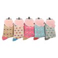 thumbnail image 5 of 【Ready Stock】 5 Ps Womens Winter Thicken Faux Wool Knitted Cozy Crew Socks Candy Color Cartoon Animal Printed Multicolor Mid Calf Warm Hosiery, 5 of 19