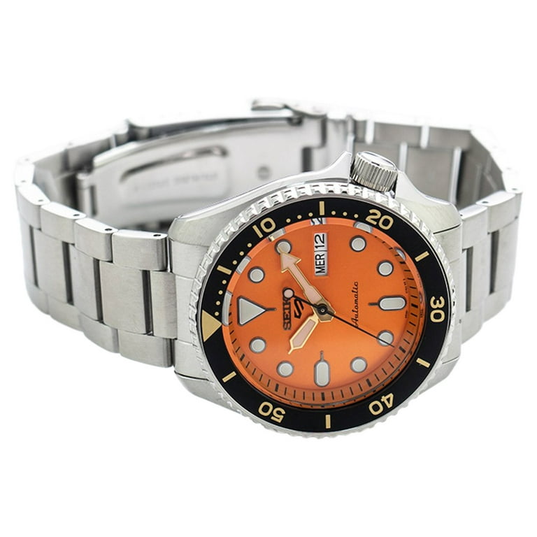 Seiko 5 Sports Men's Watch, Automatic, Orange Dial, SRPD59K1 Seiko 5 Sports Men's Watch, Automatic, Orange Dial, SRPD59K1