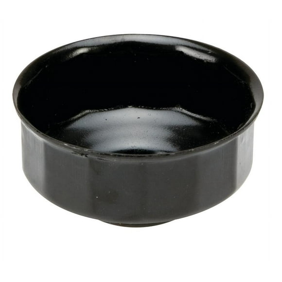 Performance Tool Oil Filter Wrench W54075 Fits Toyota Oil Filters; Cap Type; 3/8 Inch Drive; Black; Steel