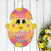 Aimik Acrylic Hanging Easter Tree Decoration -Laser Cut -Egg Rabbits Bunny Cute Craft