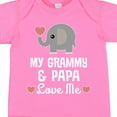 thumbnail image 4 of Inktastic Grammy and Papa Love Me Grandchild Boys or Girls Baby Bodysuit, 4 of 5