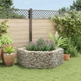 thumbnail image 1 of vidaXL Gabion Basket Hexagonal, Galvanized Steel Gabion Planter, High Load Capacity, 63"x55.1"x19.7", 1 of 3