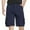 Navy, variant on Up to 65% off Xunlbb Men's Big & Tall Cargo Shorts Men's Workwear Shorts Slim Multi Pocket Zipper Straight Leg Five Piece Pants Casual Shorts Gift for Him, S-2XL