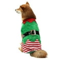 thumbnail image 5 of SAYOO Dog Christmas Elf Costume Pet Vest for Puppy Small Medium Large Dogs, 5 of 8