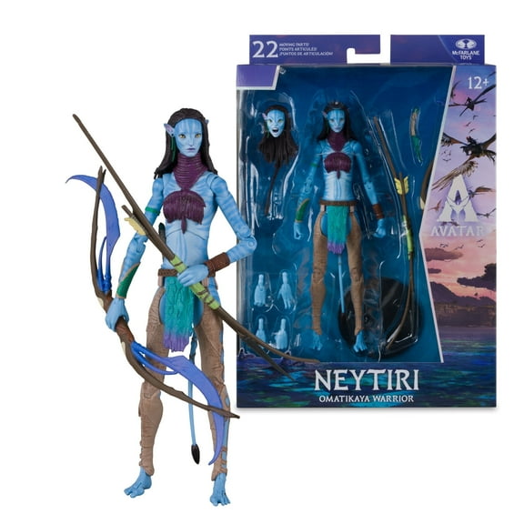 Avatar: Fire and Ash Neytiri (Omatikaya Warrior) 7" Action Figure Collector Edition - McFarlane Toys