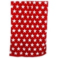 thumbnail image 1 of UltraClub C3060 Velour Beach Towel -Red Star-One Size, 1 of 1
